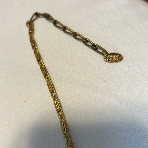 Miriam Haskell Original 28 Inch adjustable Statement Necklace - Picture 6 of 8